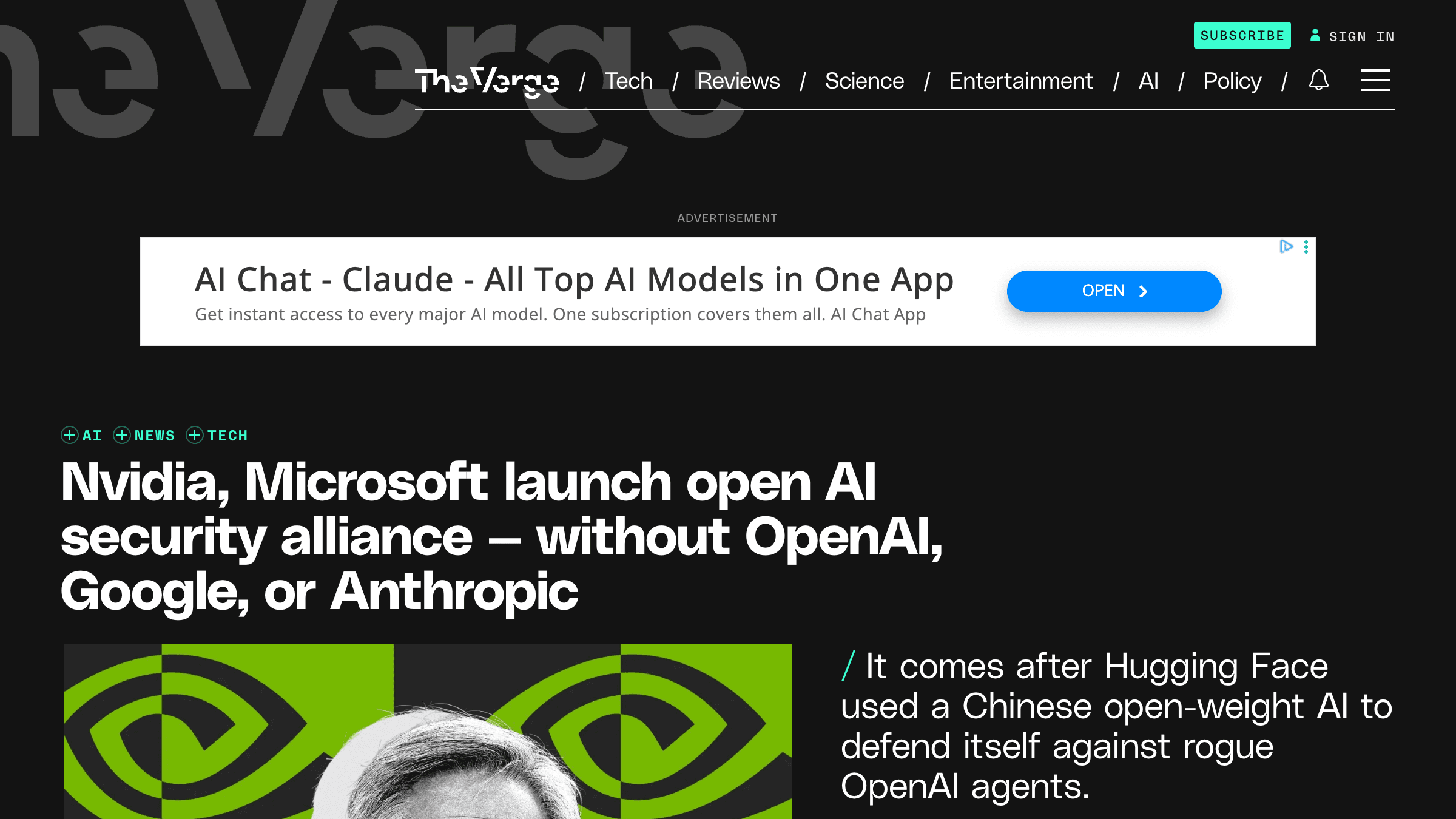 Nvidia Built an AI Security Alliance. The Labs That Make Your Agents Didn't Join.