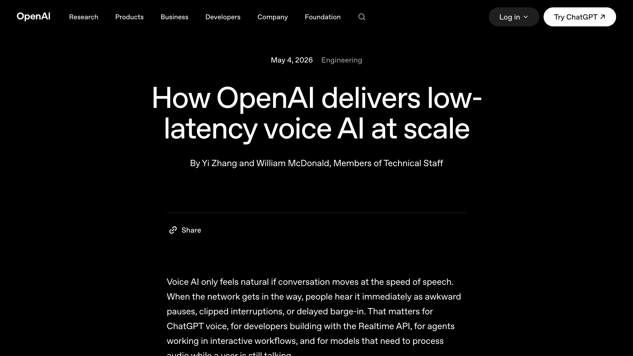 OpenAI's Voice AI Engineering Post Has Zero Latency Numbers. Here's What That Tells You About Picking an AI Agent Platform in 2026