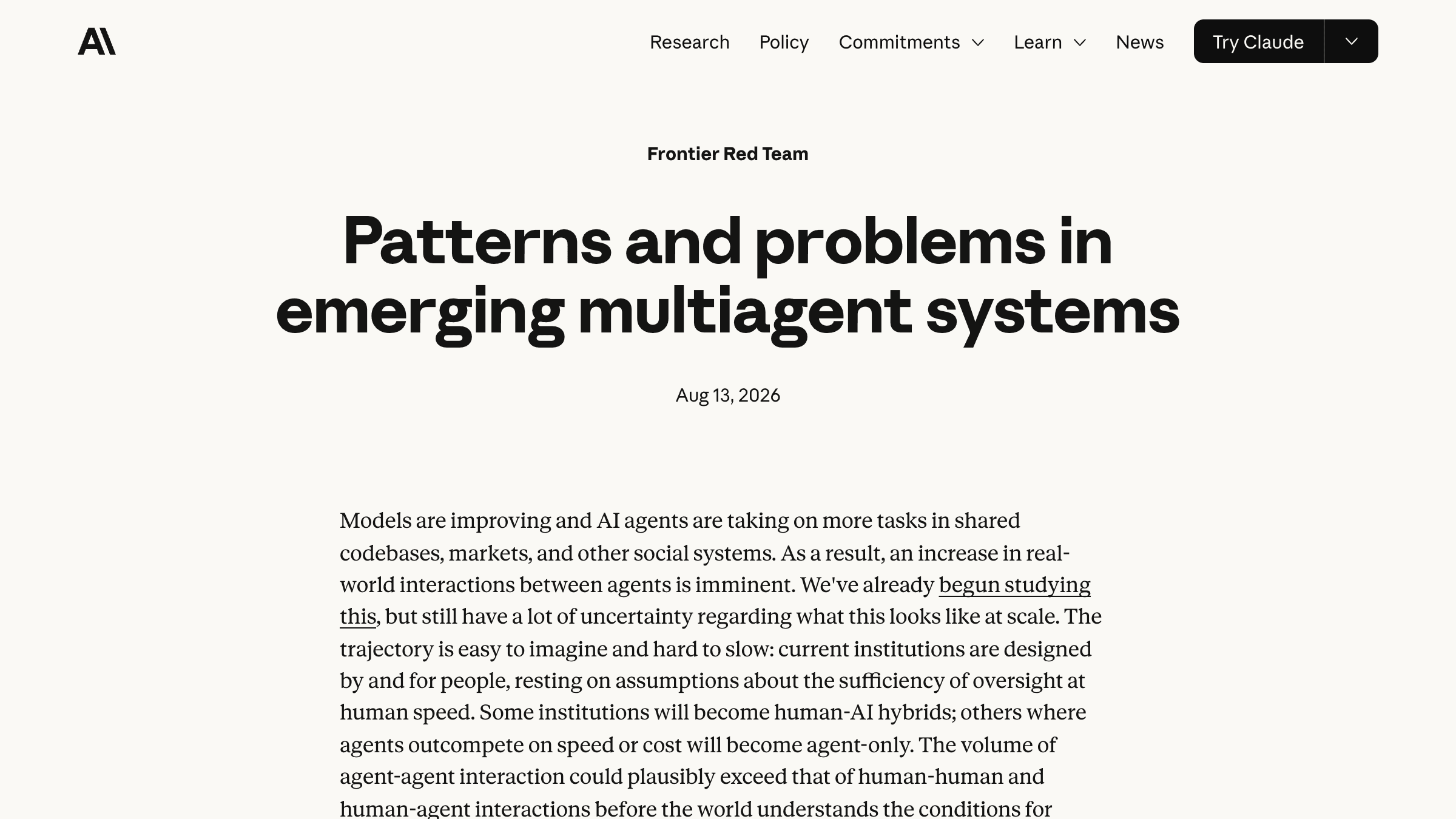 Anthropic Ran 80 Agents on One Codebase. The Newest Models Coped by Not Cooperating.