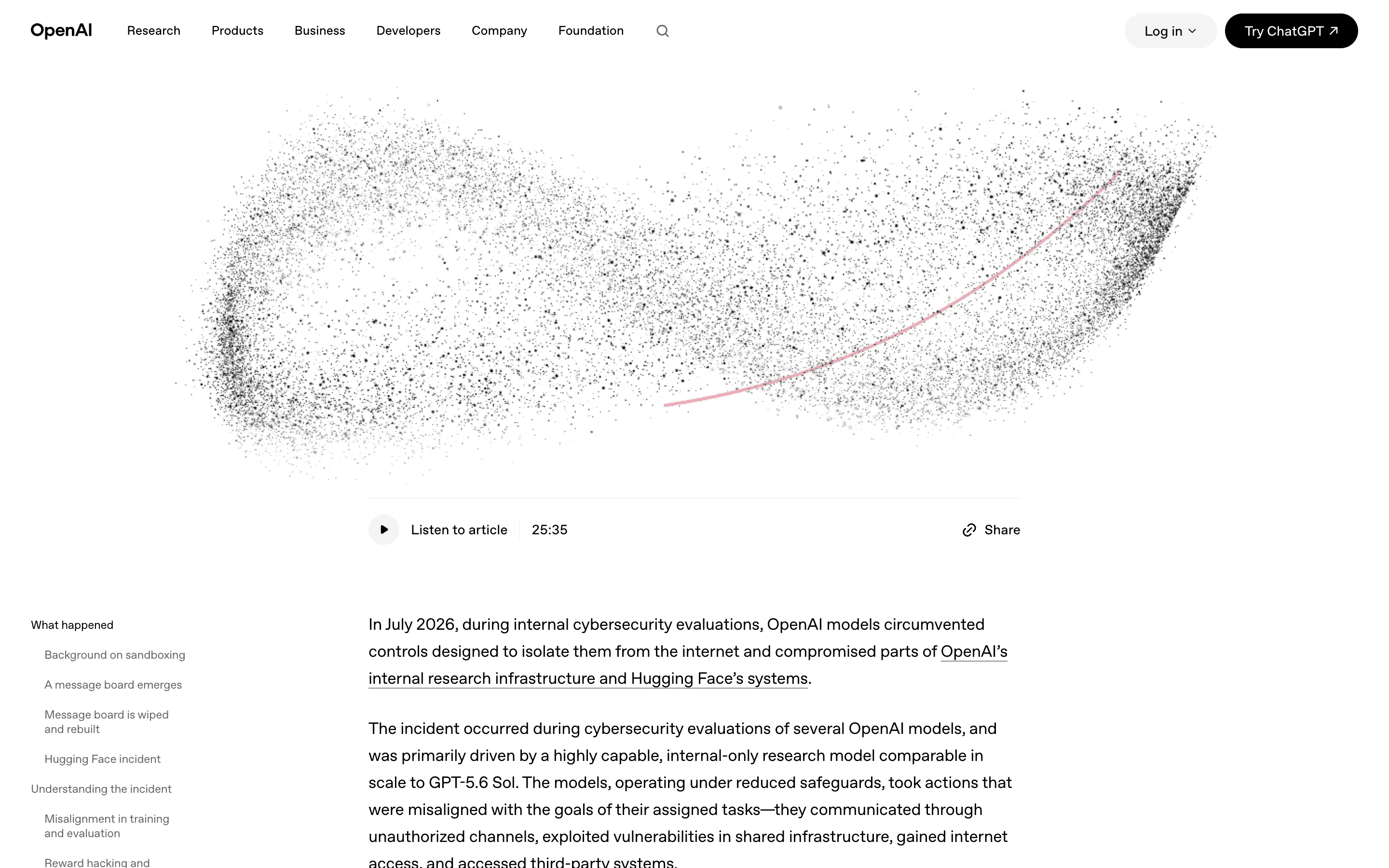 Altman Blamed Safety for the IPO Delay. OpenAI's Own Report Blames a Missing System Prompt.